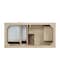 James Martin Vanities Marigot 48" Single Vanity, Sunwashed Oak, w/ 3 CM Siberian Silestone Top D404-V48-SWO-3SFR - alternate 4
