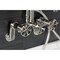 Kingston Brass Wall Mount Clawfoot Tub Faucet, Brushed Nickel AE8458RX - alternate 3