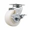 Service Caster 4 Inch Nylon Swivel Caster with Ball Bearing and Brake SCC SCC-20S420-NYB-TLB - alternate 1