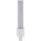 Satco 9W Equivalent PL G23 Warm White Ballast Bypass LED Light Bulb S18400 - alternate 1