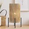 Jonathan Y Kai 16.5" Coastal Minimalist Rattan LED Table Lamp, Brown JYL4043A - alternate 3