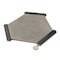 Apollo Tile Aureole 8.66 in. x 9.84 in. Matte Fossil Gray Porcelain Hexagon Wall and Floor Tile (8.07 sq ft/case) - 18 Sheets ENC88GRSEBNA - alternate 4