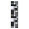 World Rug Gallery Contemporary Modern Boxes Design Soft Runner Rug 2 ft 7 in x 10 ft Gray 106GRAY27X10 - alternate 3