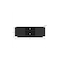 Homeroots 63in Black Ribbed Texture Wood Enclosed and Open Storage TV Stand 724161 - alternate 4