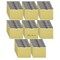 Roaring Spring Case of Canary Landscape Pads, 11"x9.5", 40 sheets, College Ruled, Perforated, Portrait Orientation, PK48 74501cs - alternate 1