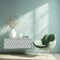 Homeroots 12" x 12" Blue And Yellow Vinyl Arabesque Peel And Stick Removable Tiles 571231 - alternate 6