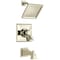 Delta Dryden Monitor 17 Series Tub & Shower Trim T17451-PN - alternate 1
