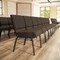 Flash Furniture Hercules Church Chair, Brown Back, 21-1/4 in W 25" L 33" H, Fabric Seat FD-CH0221-4-GV-BNDOT-BAS-GG - alternate 7