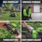Greenworks 24V, 2 x 24V 21'' Self-Propelled Lawn Mower with, 2 5.0 Ah Batteries & Dual-Port Charger 2532502 - alternate 4