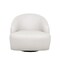 Manhattan Comfort Lukas Upholstered Swivel Accent Chair in Cream AC1631-CR - alternate 4