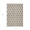Homeroots 8' X 10' Brown And Beige Geometric Washable Indoor Outdoor Area Rug 595712 - alternate 6