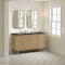James Martin Vanities Laurent 60'' D Vanity, Light Natural Oak, w/ Parisien Bleu Quartz Top w/FreePower Wireless Charger 545-V60D-LNO-FPBL - alternate 6