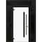 Vdomdoors Front Exterior Prehung Steel Door Ronex0144 Grey 2 Sidelight and Transom Window Sidelite Entry RONEX0144EXD-GRE-W16+36+16 X H80+16-RH-I - alternate 1