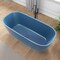 Anzzi Piete Series 32in W x 68in D x 25in H Prussian-Blue Freestanding Bathtub MN6732BLS - alternate 5