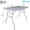 Amgood 30 in. x 48 in. Stainless Steel Open Base Folding Work Table AMG FWT-3048-Z - alternate 3