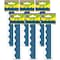 Teacher Created Resources Slate Blue Scalloped Border Trim, 35 Feet, 6PK TCR9091 - alternate 1