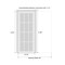 Sartodoors Sliding French Pocket Door with Planum 0990 White 32x84 Solid Core Modern Interior PLANUM0990PD-BEM-3284 - alternate 5