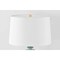Hudson Valley Lighting Bellmawr 19 in. Table Lamp Aged Brass/Ceramic Reactive Palladian L8430-AGB/CRP - alternate 3