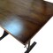 Homeroots 48" Brown And Black Solid Wood And Iron Trestle Base Dining Table 517764 - alternate 5