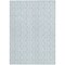 Homeroots 8' X 10' Sky Blue And Beige Ogee Washable Indoor Outdoor Area Rug 601653 - alternate 6
