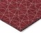 Homeroots 10' X 14' Red Black And Ivory Geometric Washable Indoor Outdoor Area Rug 596763 - alternate 5