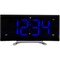 La Crosse Technology Atomic Curved LED Alarm clock w USB Port 617-249 - alternate 1