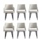 Manhattan Comfort 6-Piece Tremont Dining Chair in Stone 6-DC104-ST - alternate 5
