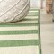 Jonathan Y Negril Two-Tone Wide Stripe Green/Cream 2 ft. x 8 ft. Indoor/Outdoor Runner Rug SMB203D-28 - alternate 5