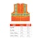 Ergodyne Two-Tone Safety Vest S/M Class 2 X-Back Back 8235ZX - alternate 3