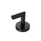 Paradise Bathworks Utopia, Robe Hook, Matte Black 71220 - alternate 1