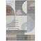 Homeroots 3' X 5' Taupe Gray And Ivory Geometric Washable Indoor Outdoor Area Rug 617998 - alternate 7