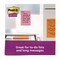 Post-It Note Pads in Summer Joy Color Collection Colors, 4in x 6in, Note Ruled, 90 Sheets/Pad, 5PK 660-5SSJOY - alternate 9