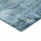 Homeroots 8' Blue And Ivory Round Abstract Washable Indoor Outdoor Area Rug 630767 - alternate 4