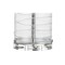 Jonathan Y Cole 27.5" Modern Fused Glass Cylinder LED Table Lamp, Clear, 2PK JYL4016B-SET2 - alternate 6
