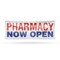 Signmission Pharmacy Now Open, 36 Inch x 96 Inch, Vinyl Banner B-96-30785 - alternate 1