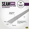 M-D Building Products Building Products 1-1/4'' x 72'' Silver Aluminum Seam Binder with Screw Nails 78097 - alternate 5