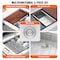 Vevor 33" Top Mount Farmhouse Kitchen Sink Single Bowl Basin 304 Stainless Steel TXHW332209RS1 - alternate 4