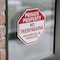Signmission Private Property No Trespassing Vio, 4 inch X 4 inch, Vinyl Decal, 2PK OC-D-2PACK-4-148 - alternate 3
