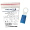 Kable Kontrol Copper and PVC Butted Seam Ring Terminal, 16-14 AWG, Stud Size # 10, Blue, 100 Pcs, 100PK RTPVC-1614-10-BL - alternate 1