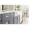 Amerock Stature 5-1/16 in 128 mm Center-to-Center Satin Nickel Cabinet Pull BP36888G10 - alternate 2