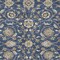 Homeroots 5' X 8' Navy Blue Brown And Ivory Moroccan Washable Indoor Outdoor Area Rug 605164 - alternate 5