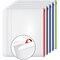 Cardinal Expanding Zipper Binder Pocket, 1/2", Assorted Zipper, 5PK 14650 - alternate 3