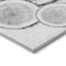 Homeroots 5' X 8' Gray and Black Faux Bois Washable Non Skid Indoor Outdoor Area Rug 564414 - alternate 5