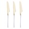 Smarty Had A Party Gold with White Handle Moderno Disposable Plastic Dinner Knives (240 Knives), 240PK 9320-GWK-CASE - alternate 2