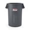 Suncast Commercial 55 GALLON UTILTIY TRASH CAN, GRAY TCU55 - alternate 2