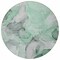 Homeroots 8' Round Green Round Abstract Washable Non Skid Indoor Outdoor Area Rug 559510 - alternate 5