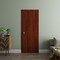 Sartodoors Sliding Closet Bi-fold Doors 56 x 80 inches, BASIC 3001 Walnut Franko, Sturdy Tracks Moldings Trim BASIC3001BF-GOFR-56x80 (2* 28x80) - alternate 3