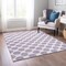 Homeroots 3' X 5' Lavender And Ivory Polka Dot Washable Indoor Outdoor Area Rug 614911 - alternate 3