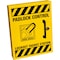 Encore Packaging Lockout Tagout Station - Small - 14.25' x 11.5 in x 4 in- Yellow IFS-5730-SM - alternate 2