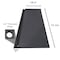 American Hawk Industrial Automotive Transmission TableWith Closing Doors - Black, Shop Table with Liquid Runoff Tray WDT- 4K- BLK - alternate 2
